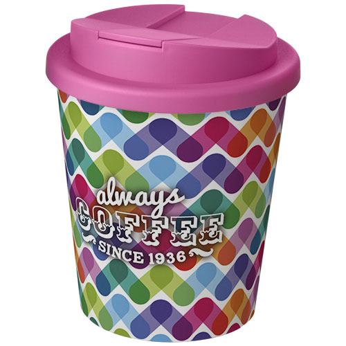 Mug promotionnel isolant 250ml Americano® Blanc et Rose